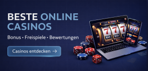 Beste Online Casinos Vergleich mit Bonus und Freispiele